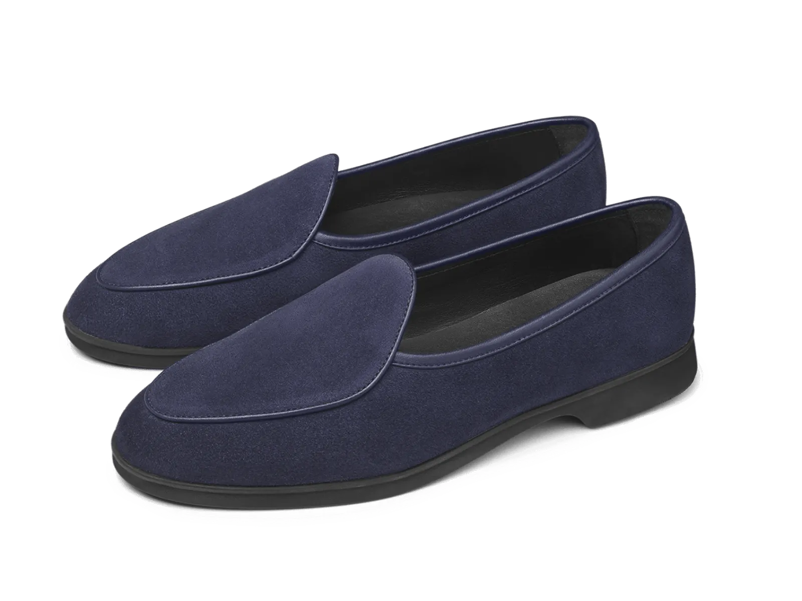 Stride Loafers in Orage Glove Suede Dark Sole