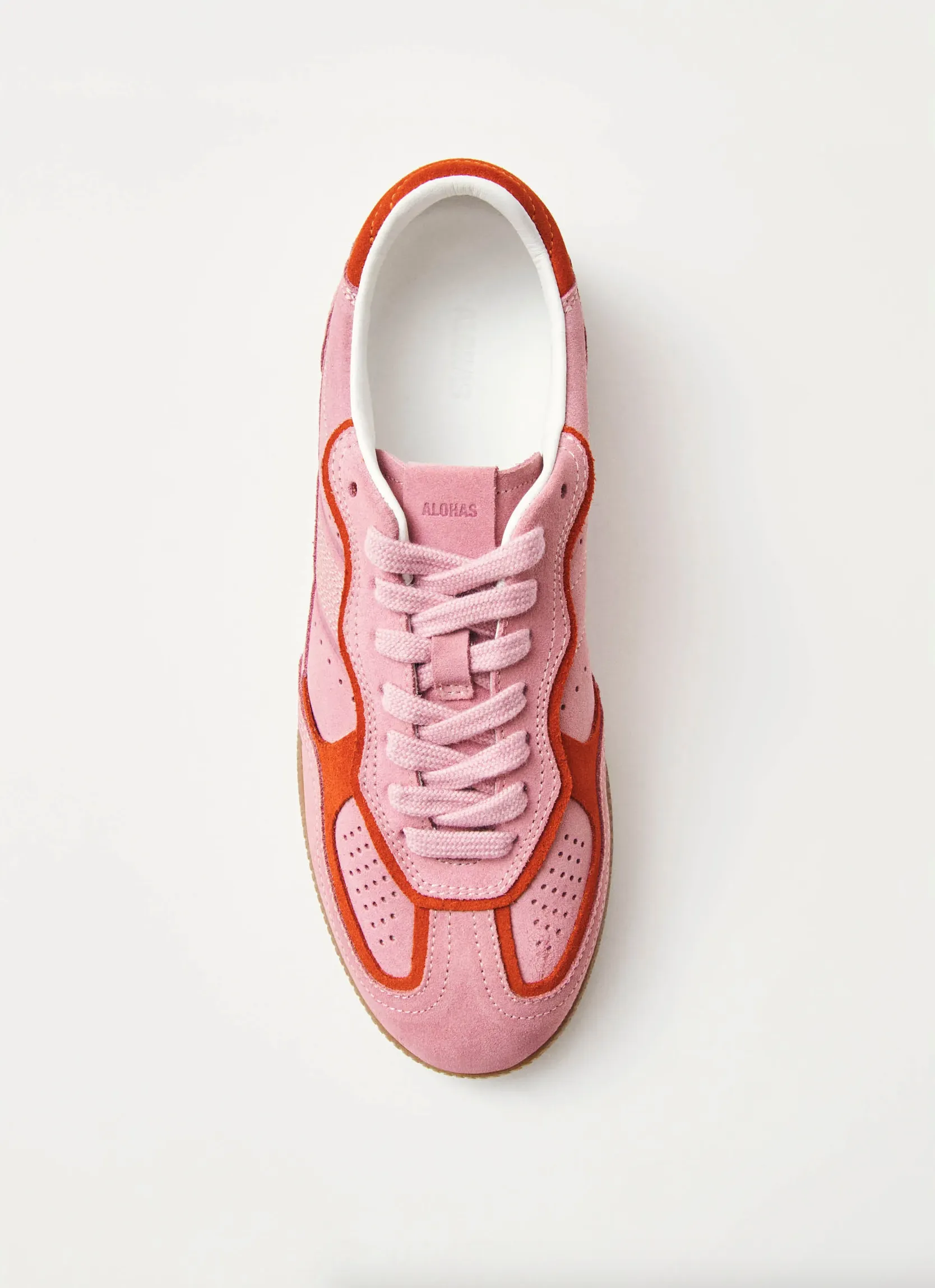 Tb. 490 Sea Pink Leather Sneakers