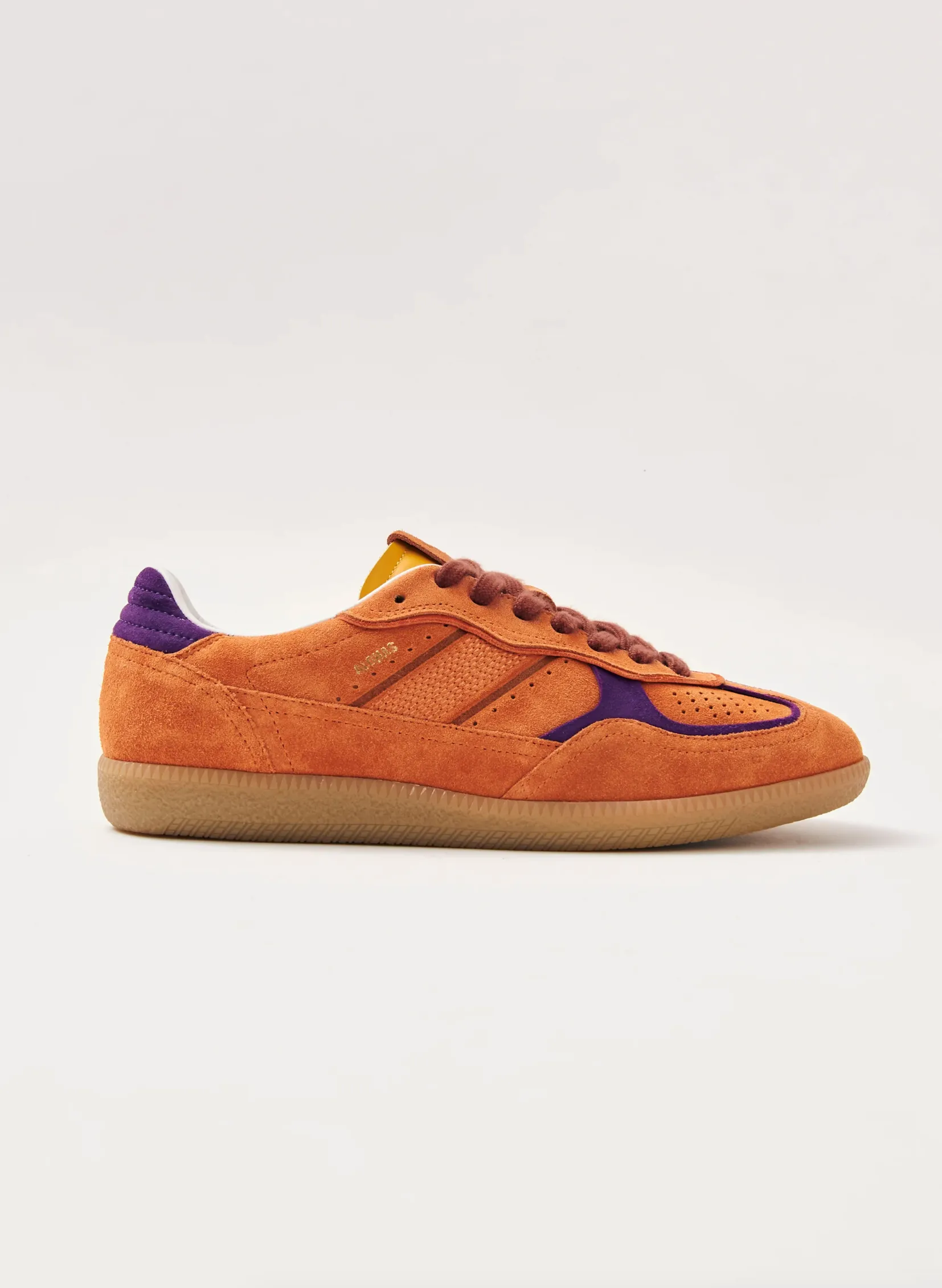 Tb.490 Rife Orange Leather Sneakers