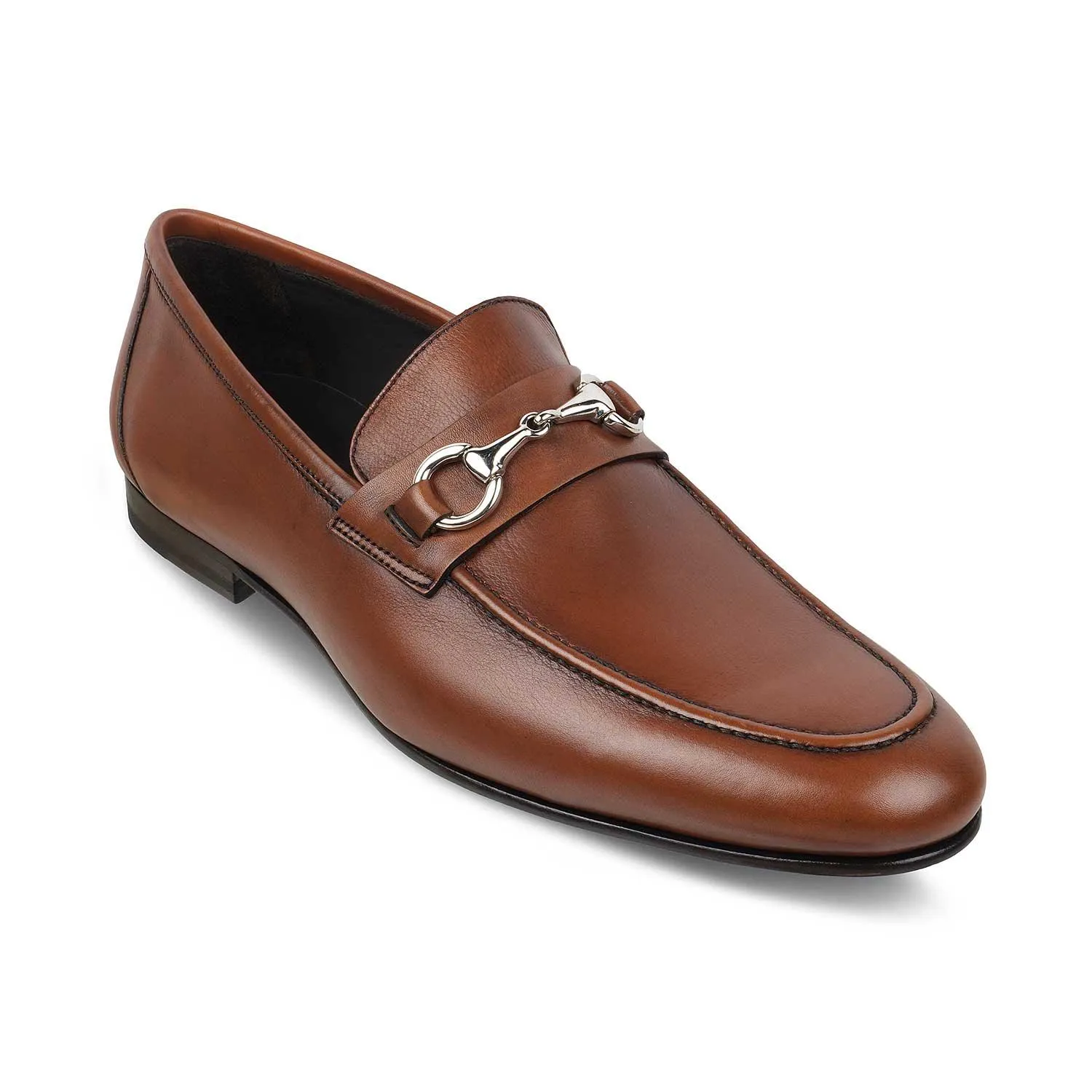 The Malco Tan Men's Handcrafted Leather Loafers Tresmode