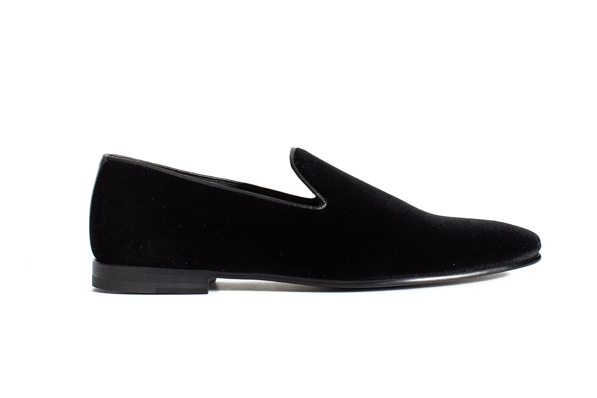 The Sinatra Evening Slipper - Nero