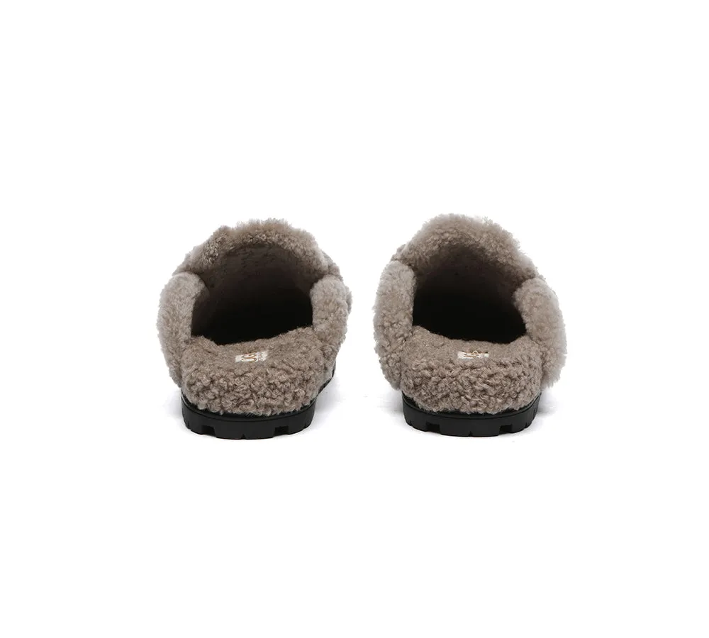 Ugg Slippers Sheepskin Wool Shearling Lined Remi