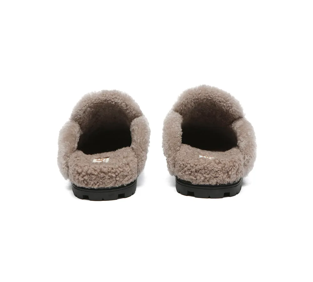 Ugg Slippers Sheepskin Wool Shearling Lined Remi