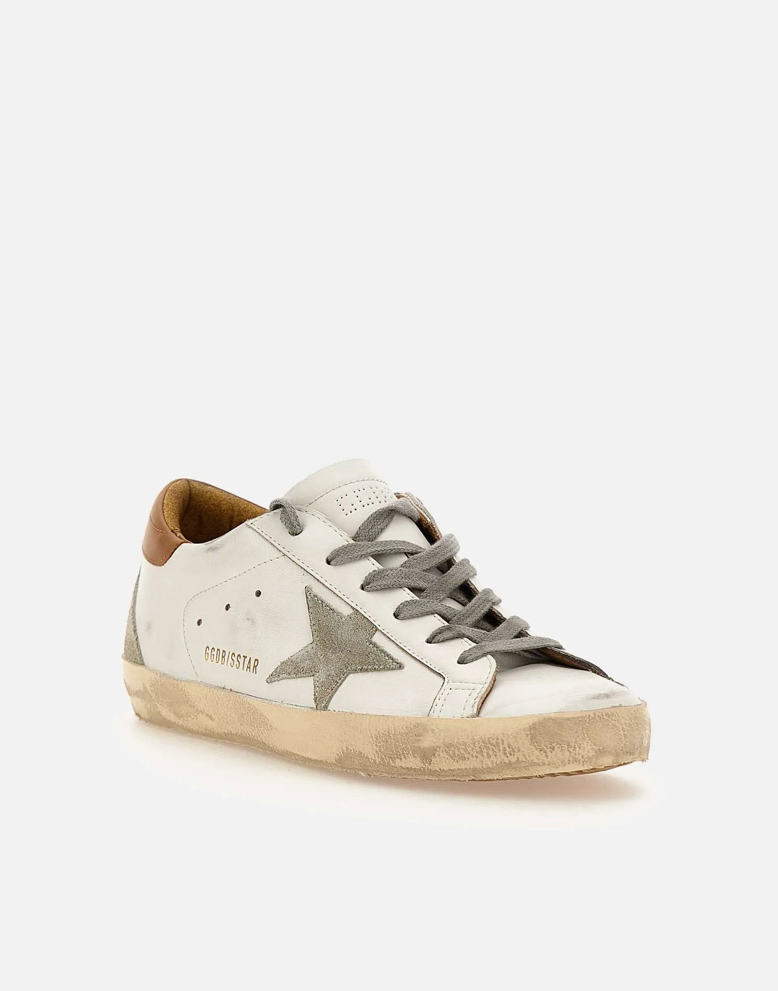 White Leather Super Star Classic Sneakers