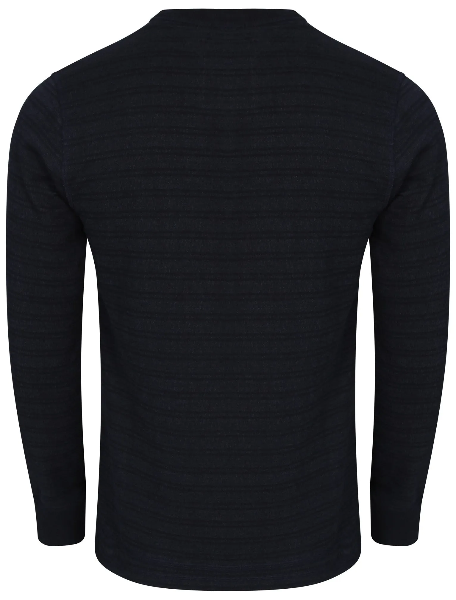 Winter Peak Henley Long Sleeve Top in Dark Navy - Tokyo Laundry