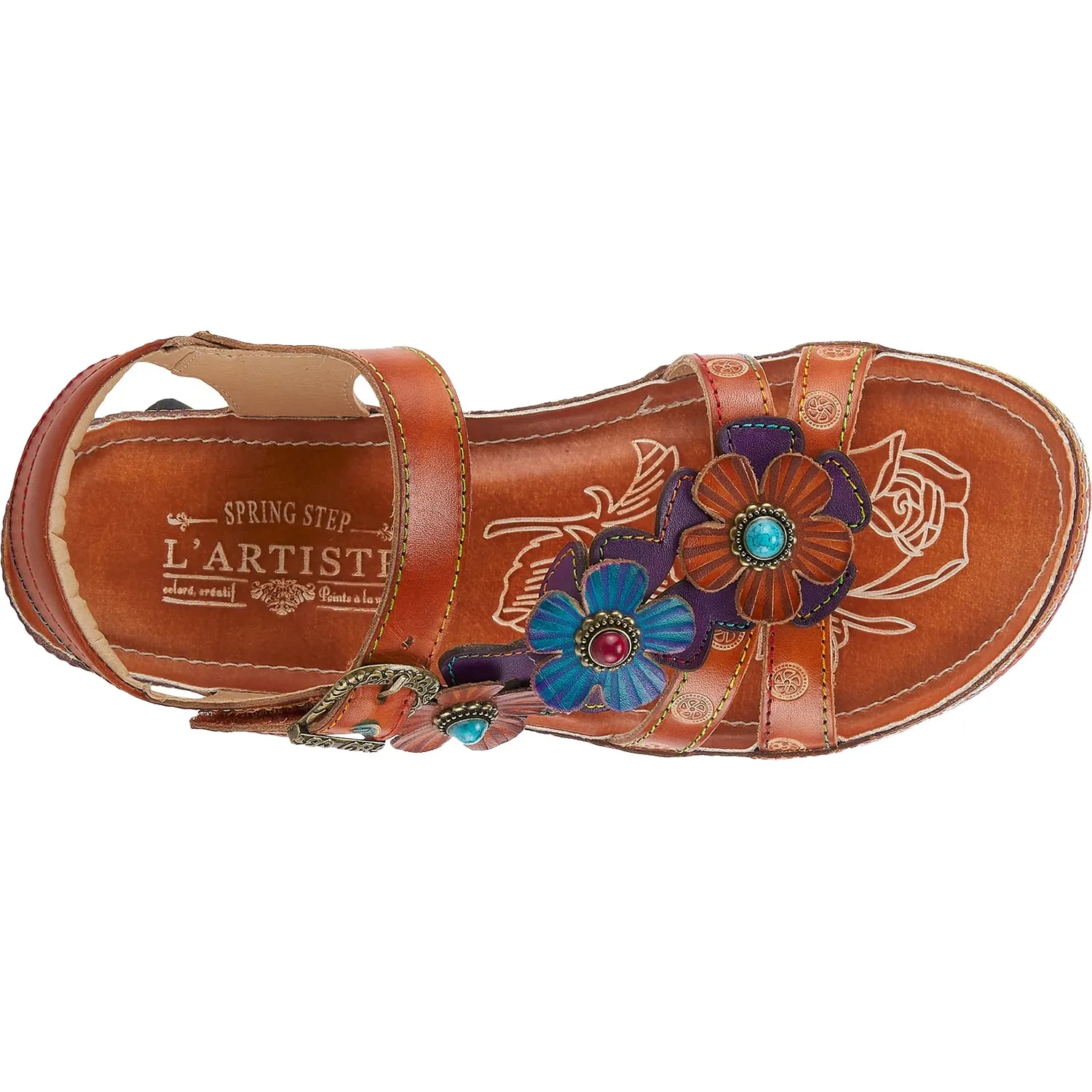 Women's L'Artiste by Spring Step Goodie Camel Leather